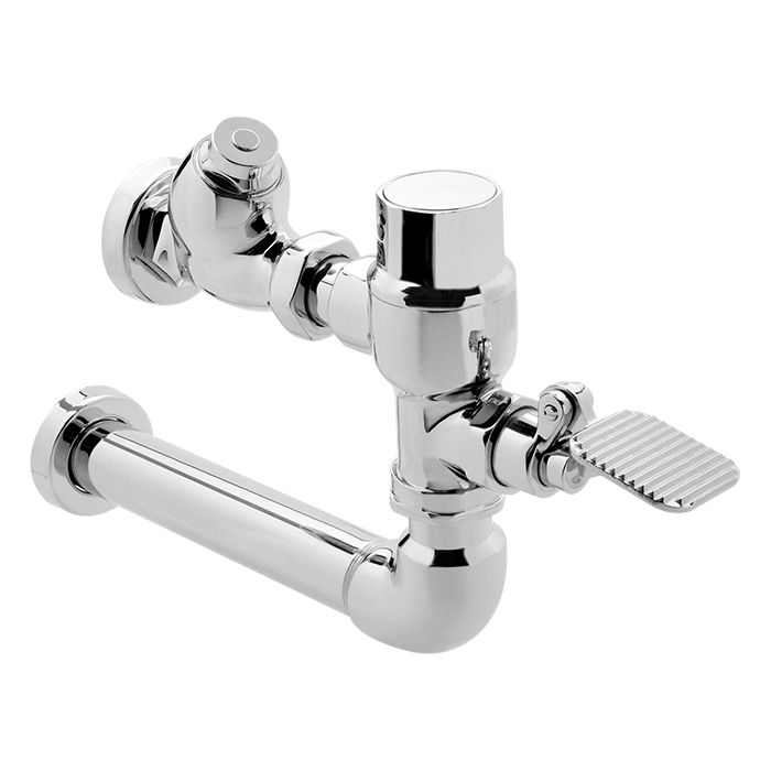Fluxómetro de pedal para taza flux spud de 38 mm 6 LPD, Cromo. 312-WC-4.8