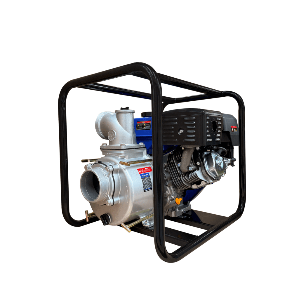 Motobomba Tragasólidos a Gasolina 4x4 12 HP