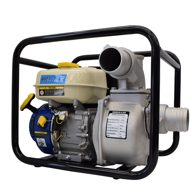 Motobomba para Agua 2X2, 6.5 HP Económica