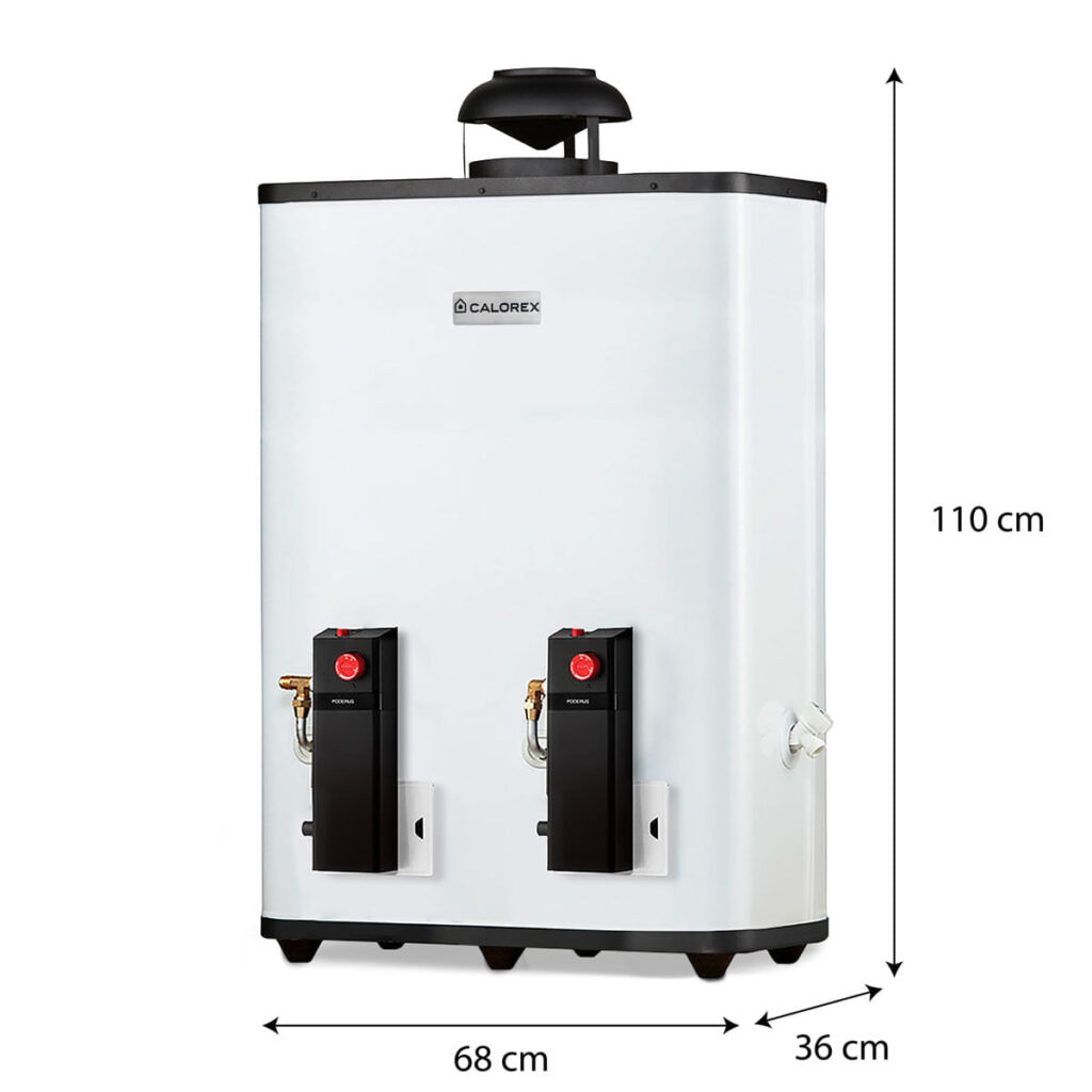 Calentador de Agua de Paso CALOREX PASO Poderus 20 . 20 L