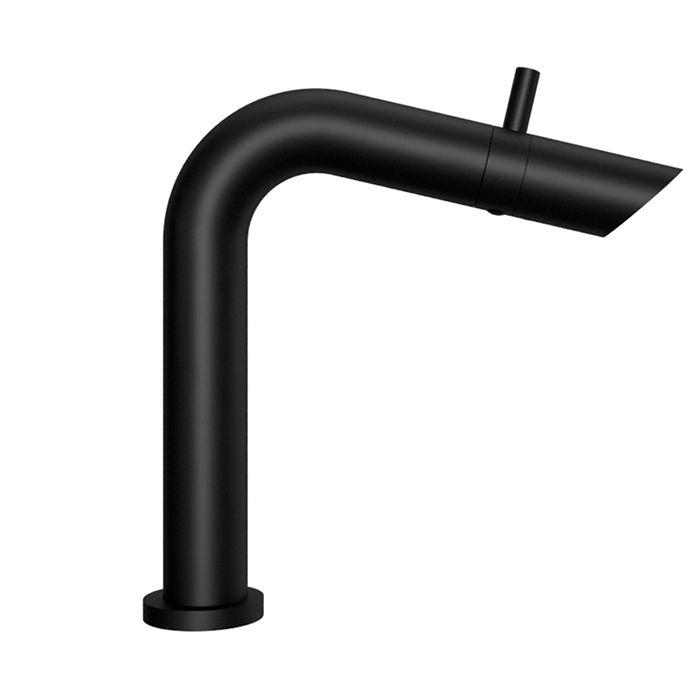 Monomando para lavabo Bamboo Ébano. Incluye contra de push.