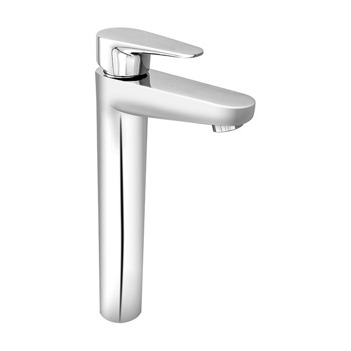 Monomando alto para lavabo Century Cromo. Incluye contra de rejilla.