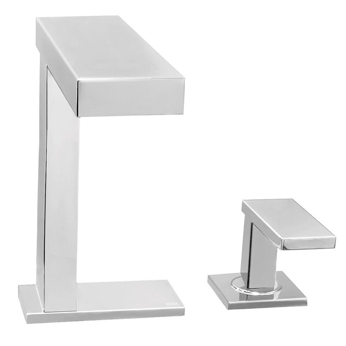Monomando alto para lavabo Scala Cromo. Incluye contra de push.