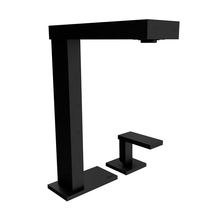 Monomando alto para lavabo Scala Ébano. Incluye contra de push.