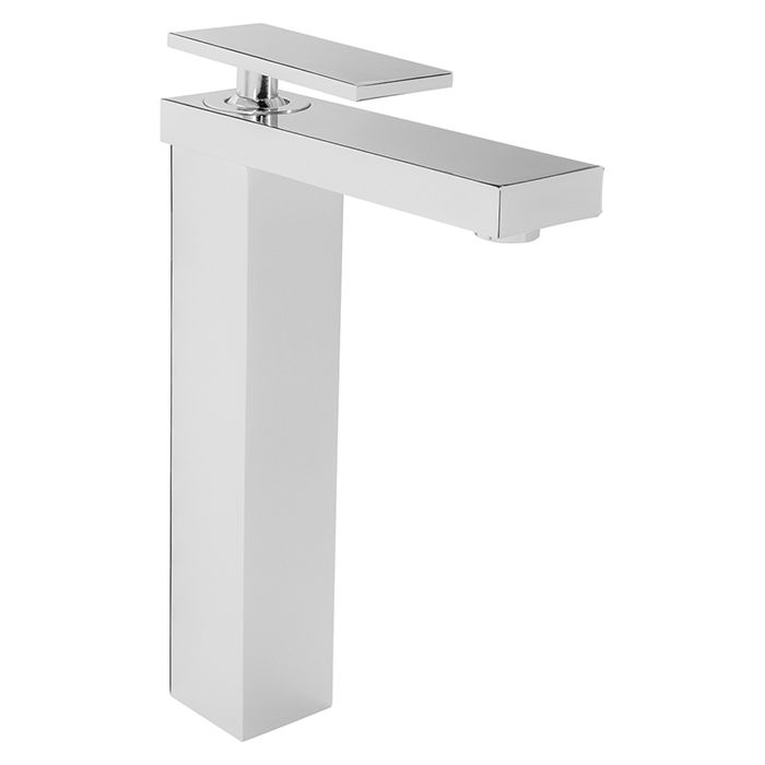 Monomando alto para lavabo Máxima Cromo. Incluye contra push.