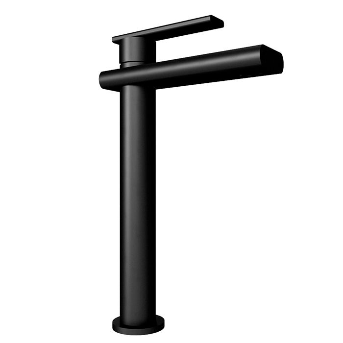 Monomando alto para lavabo Premier Ébano. Incluye contra de push.