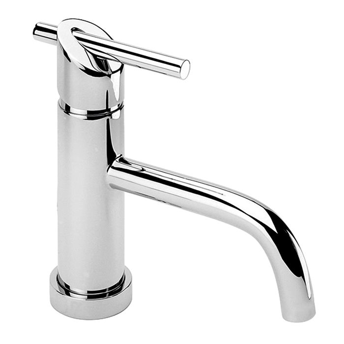 Monomando para lavabo Nuva Cromo. Incluye contra de push.