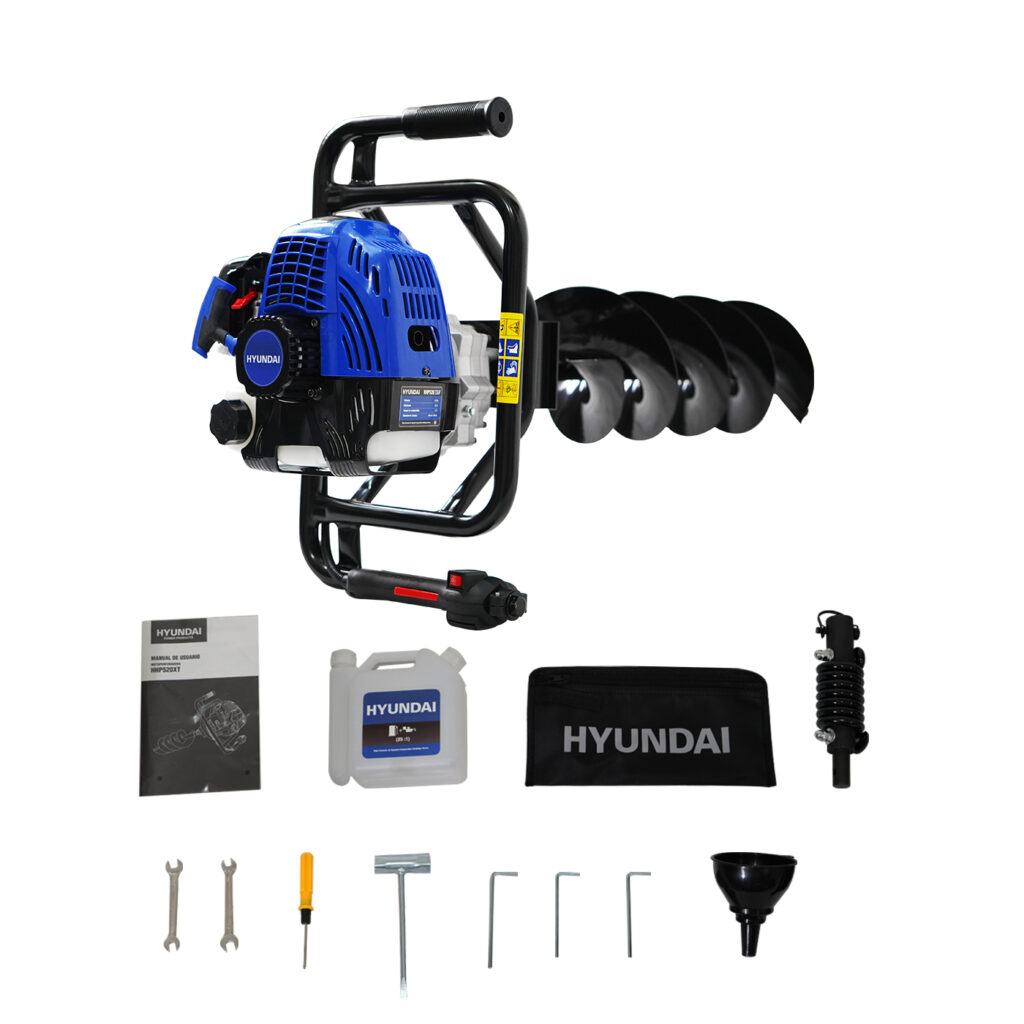 Ahoyadora a Gasolina 52 cc con Barreno 20 cm