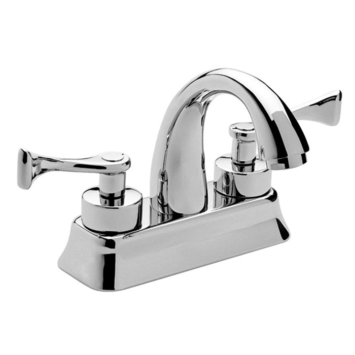 Mezcladora para Lavabo 4" Albatros Cromo. Incluye contra de rejilla, 5.7 l/min Ecolvex.