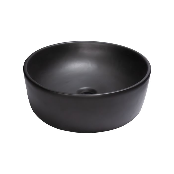 Lavabo Morea de sobreponer sin rebosadero, Ébano.
