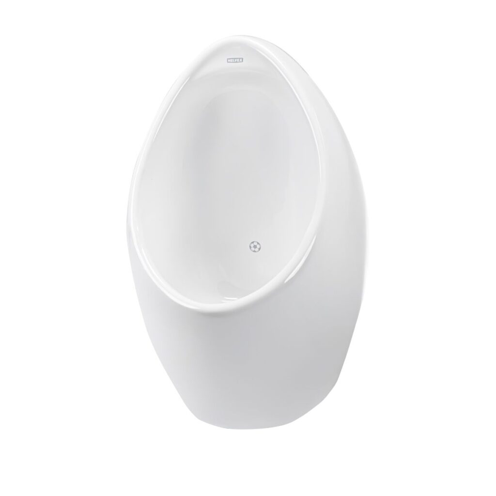 Mingitorio seco Gobi con sistema TDS2 (Tecnología Drena y Sella doble esfera) Blanco.
