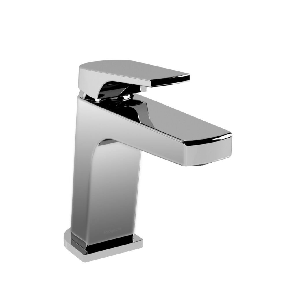 Monomando para lavabo Quadratta Cromo. No incluye contra.