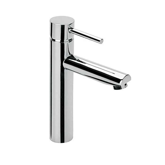 Monomando para lavabo alto Spacio Cromo. No incluye contra.