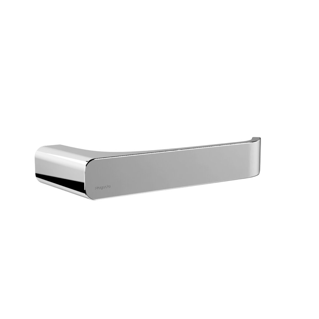 Portapapel sencillo Quadratta Cromo. Colección Quadratta - Ébano