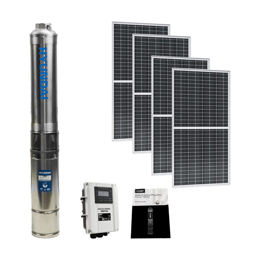 Sistema de Bombeo Solar Pozo Profundo 2 HP