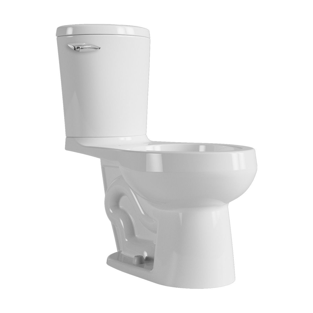 Tanque inodoro Option, de palanca, 4.8 LPD, blanco.