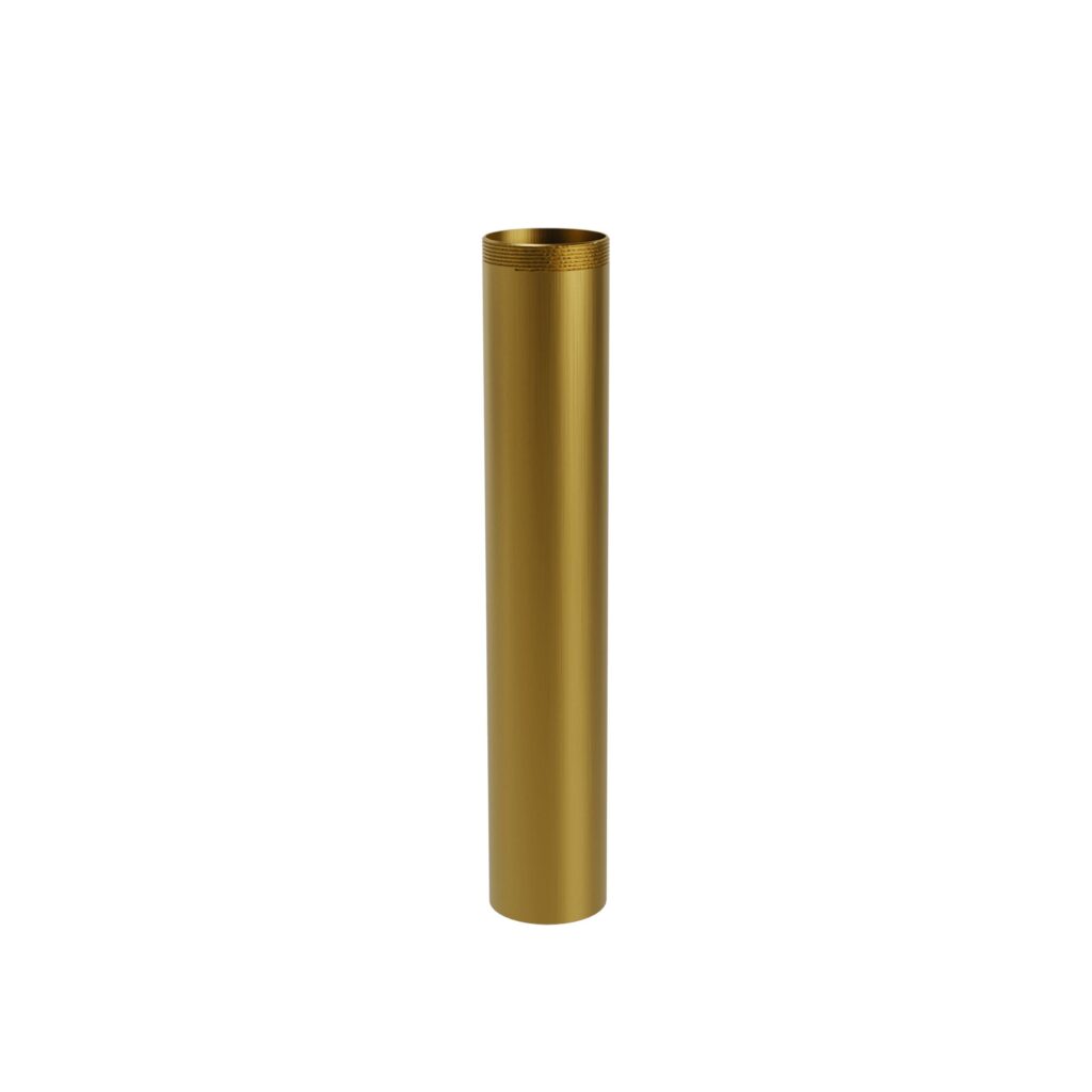 Tubo extensión de 37 cm para contra de lavabo Duna.