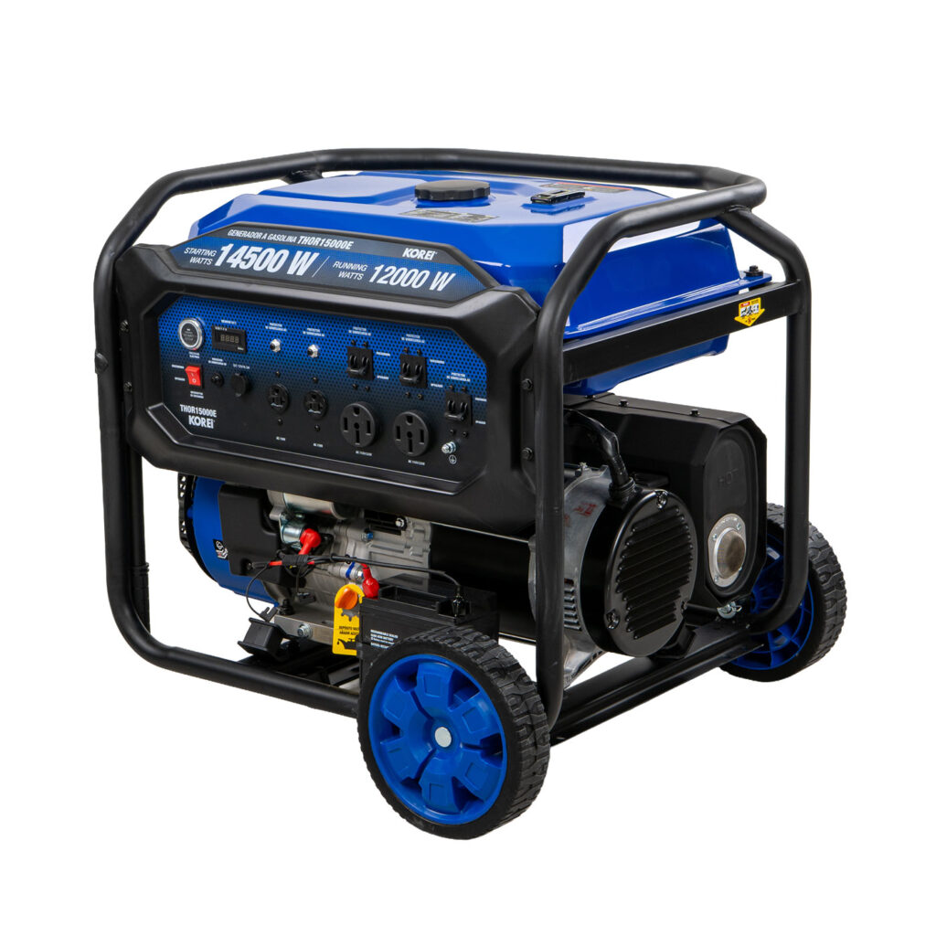 Generador Portátil a Gasolina 15 KW Monofásico