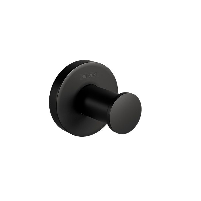 Gancho sencillo Tubular Ébano. Precio: