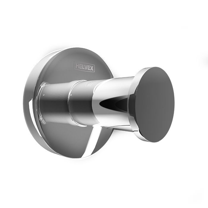 Gancho sencillo Tubular Cromo. Precio: