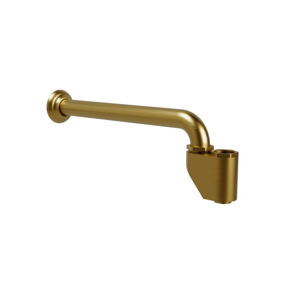 Céspol para lavabo con registro largo 40 cm Duna. No incluye contra.