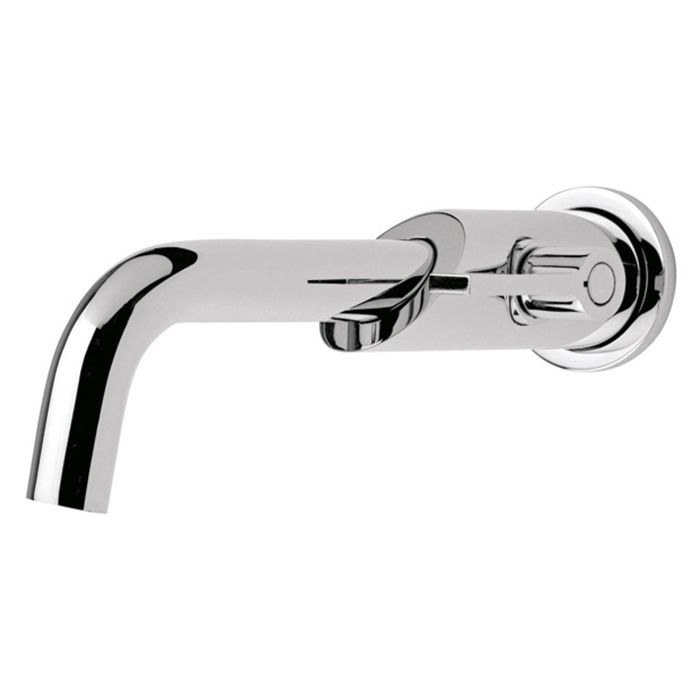 Salida para tina a pared con desviador Nuva Cromo. Precio: