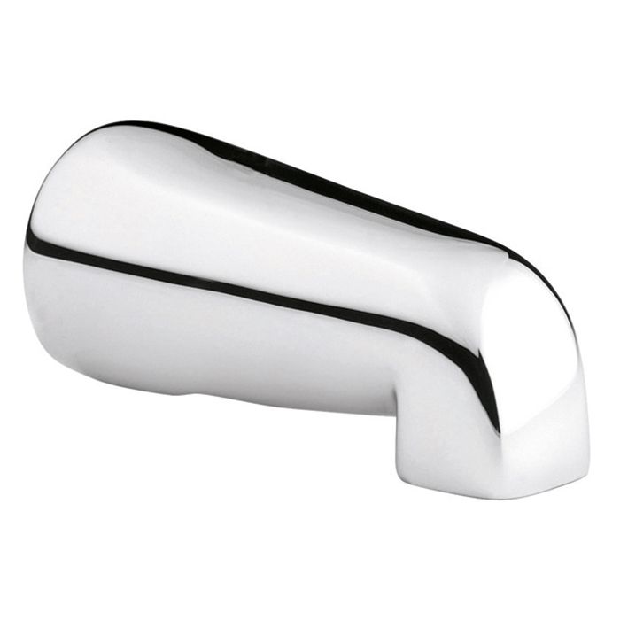 Salida para tina a pared sin desviador Olimpo Cromo.