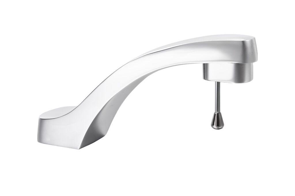 Llave para lavabo economizadora con tecnología Aireavex y perilla con antibacterial Cromo.