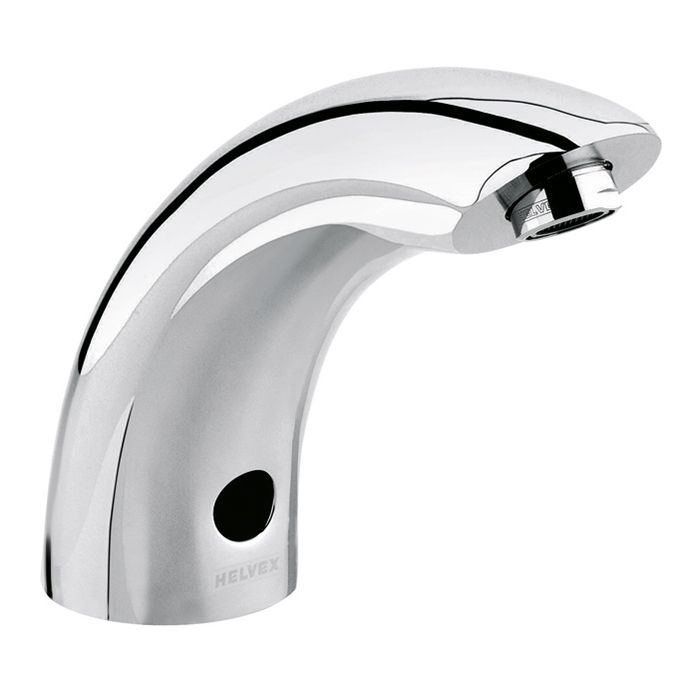 Llave para lavabo electrónica de sensor de corriente Argos 1.5 l/min, Ecolvex, Cromo.
