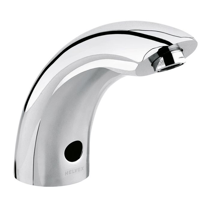 Llave para lavabo electrónica de sensor de baterías Argos 1.5 l/min, Ecolvex, Cromo.