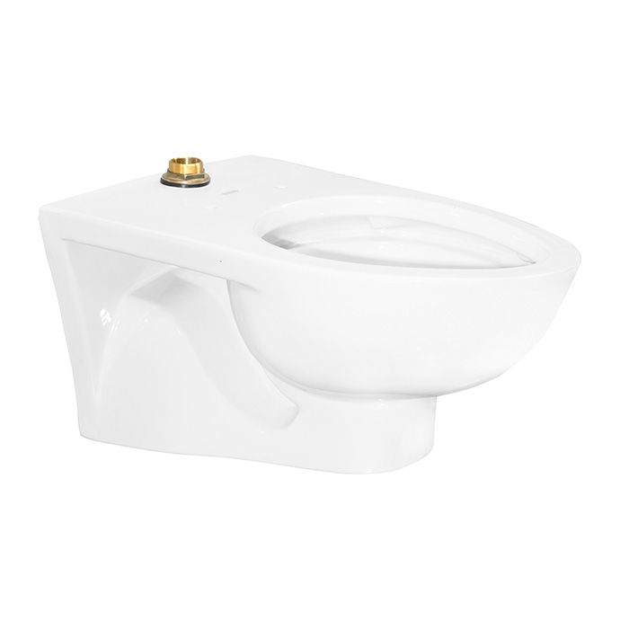 Taza para Fluxómetro Nao P, suspendida, a pared, elongada trampa semioculta, para fluxómetros de 3.5 LPD / 4.8 LPD / 6 LPD, blanco.
