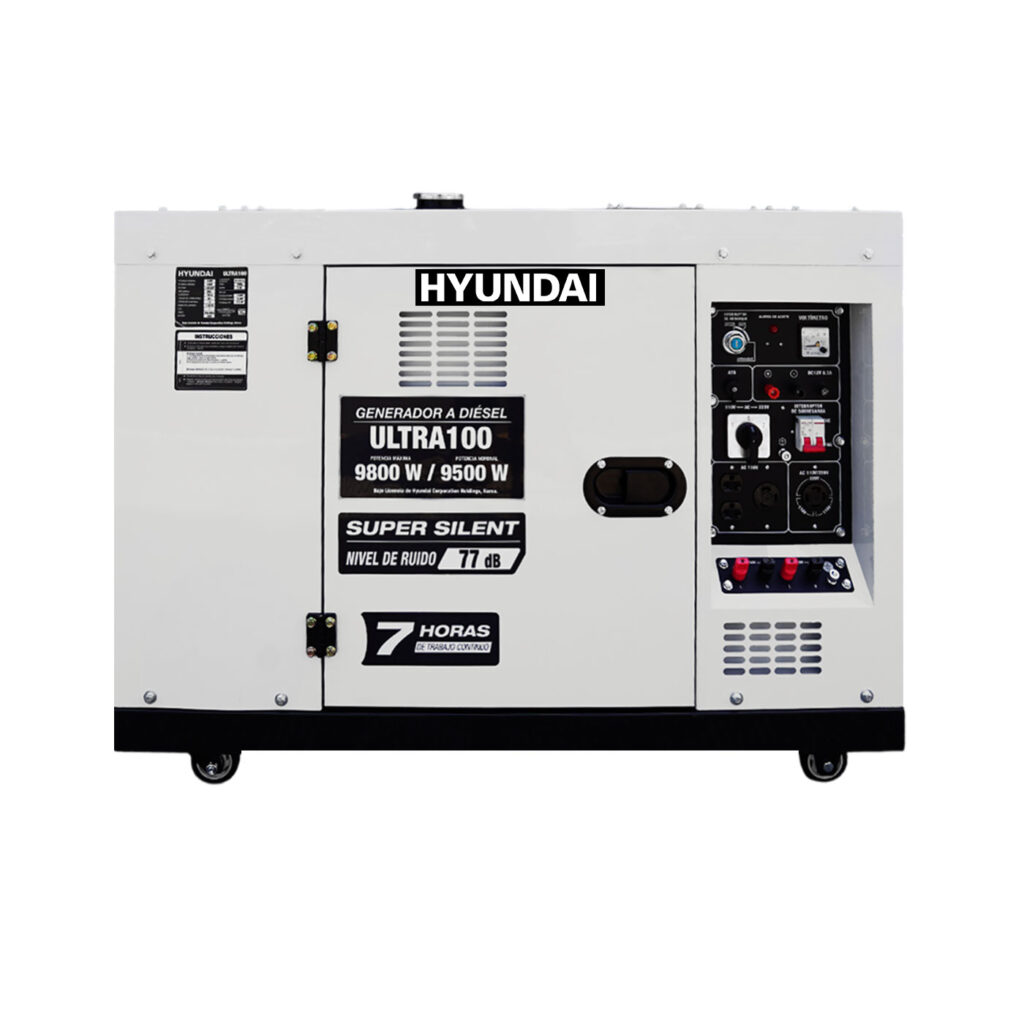 Generador Estacionario Diésel 9.8 KW Cabina Acústica